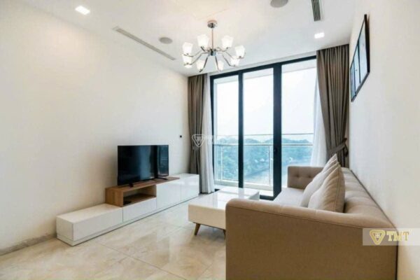 Cho thuê căn hộ 1 phòng ngủ Aqua 1 full nội thất, view sông (3)